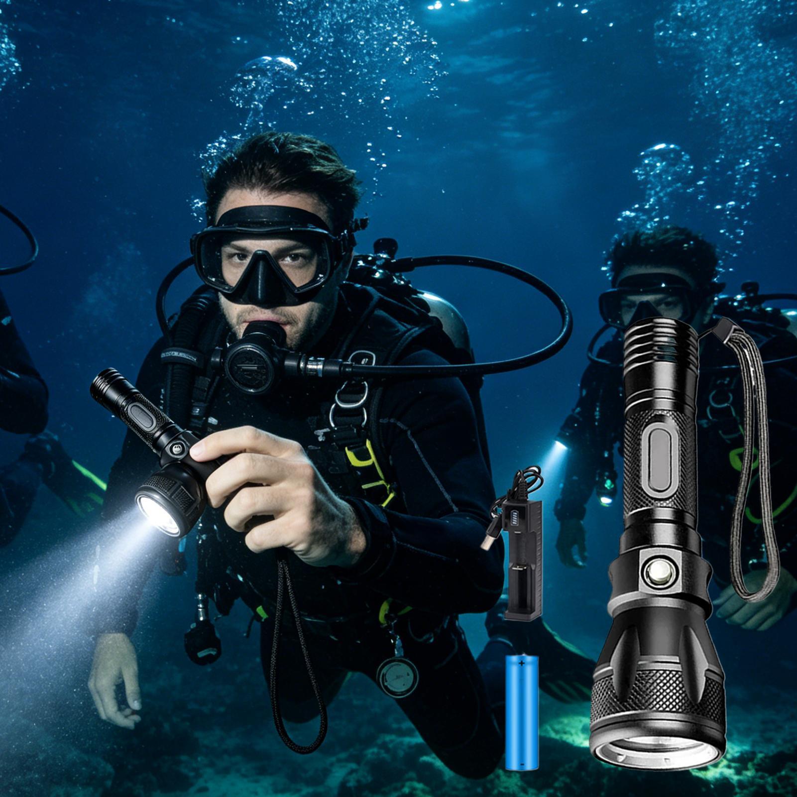 Lampe de plongée LED rechargea - Aquatic Diving avis et prix