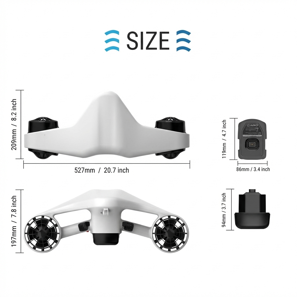 Scooter sous-marin électrique  - Aquatic Diving avis et prix