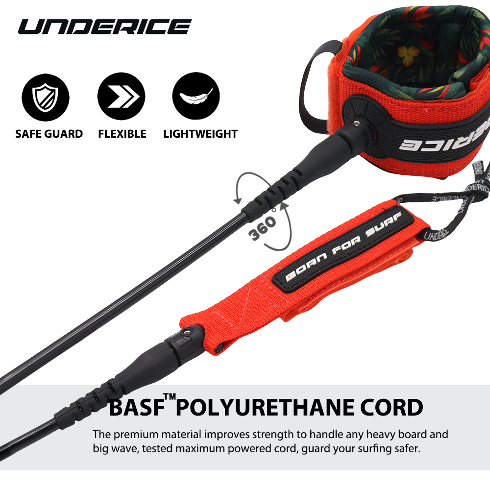 Laisse de planche à surf UICE  - Surfboard Leash Ankle avis et prix