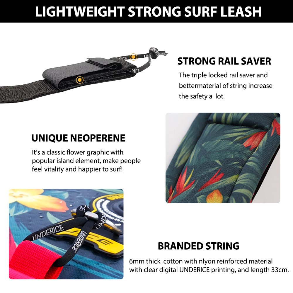 Laisse de planche à pagaie SUP - Surfboard Leash Ankle avis et prix