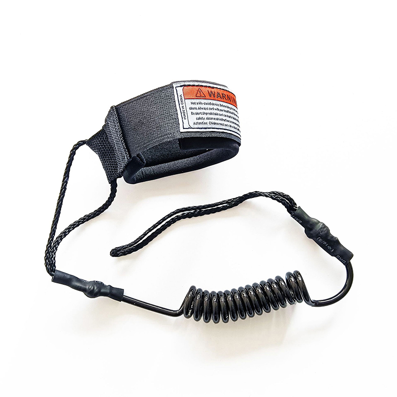 Laisse de cheville enroulée po - Surfboard Leash Ankle avis et prix